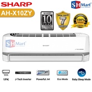 AC SHARP 1 PK / 1,5 PK / 2 PK J-TECH INVERTER  AH-X10ZY / AH-X13ZY / AH-X18ZY THAILAND GARANSI RESMI