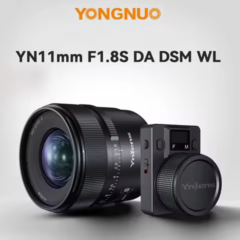 YONGNUO AF APS-C Frame YN11mm F1.8S DA DSM Ultra Wide Angle Lens With Remote Control for Sony E-Moun