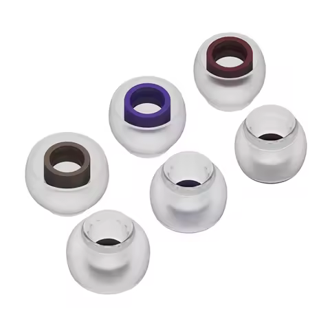 TRI Clarion Silicone Earphone Eartips 3 Pairs for S/M/L Size Headphone Accessory Wired Headset Earbu