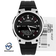 Casio AW-80-1A AW80-1A Databank World Time Telememo Analog Digital Men's Watch