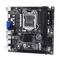 FAGG MALL-H61S Computer Motherboard LGA 1155 2XDDR3 Slots Up to 16G PCI-E 16X 100M Ethernet ITX H61 