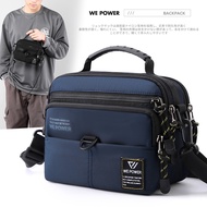 New Men's Crossbody Bag Fashionable Simple Shoulder Bag Sports Waist Bag Outdoor Multifunctional Belt Hanging Bag Mobile Phone Bag