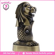 [Lovoski] Famous Building Architecture Merlion Model From Singapore Home / Table