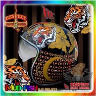 TOPI KELEDAR MT LE MANS HARIMAU LIMITED HELMET (RESPECT EACH OTHER)