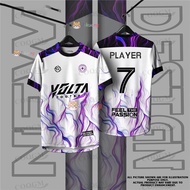 [Free Custom] Original - Purple Classic Futsal Football Baju Jersey Custom Name Volta Jersey