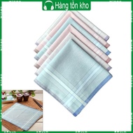 WIN 6PCS Plain Handkerchief Women Man HighAbsorbing Sweat Towel Travel Facecloth