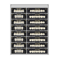 Denspay สังเคราะห์ posterior ฟันหน้าสังเคราะห์ฟันปลอมเรซินฟันหน้าทั้งชุดฟันเรซิน