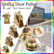 Sliding Door Pulley V Groove Wheel 1.2 Inch-3 Inch Smooth Sliding Gate Roller Wheel