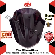 Visor Windshield Variasi Motor NMax old N Max 2015 2016 2017 2018 2019 Tebal 3 mm Bahan Mika Akrilik