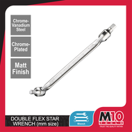 M10 Double Flex Hex Wrench - mm - 2 x 2.5 / 3 x 4 / 8 x 10 / 12 x 14