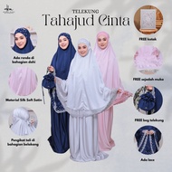 Hanna Mirae Pengantin Series Telekung TAHAJUD CINTA Satin Silk Lembut Sejuk Premium Exclusive VIP La