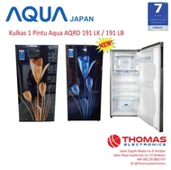 Kulkas 1 Pintu Aqua AQRD 191 LK/ 191 LB AQUA AQR-D191 Kulkas 1 Pintu