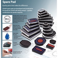 2 COLOR SPARE PAD - COLOP SPARE PAD, INK PAD, REPLACEMENT PAD - (E/10/2, E/12/2, E/200/2, E/35/2, E/