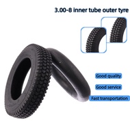 3.00-8 inner tube outer tyre Suitable for Handcarts, Motorcycles, Electric Scooters, Tricycles, 300-