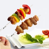 Long Stainless Steel BBQ Meat Skewers HSS Stainless Steel BBQ Meat Skewers