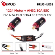 9IMOD Brushless ESC Motor Combo 30A ESC 1224  Outrunner Motor For RC 1/24 Crawler Car Axial SCX24 TR
