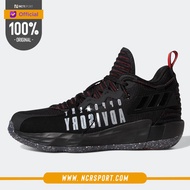 SEPATU BASKET ADIDAS ORIGINAL DAME 7 EXTPLY OPPONENT ADVISORY BLACK G