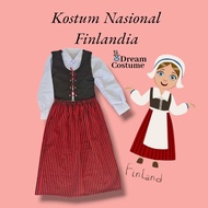 Traditional finland costume