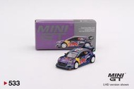 (全新/未拆) MINI GT #533 福特 拉力賽 紅牛 Ford Puma Rally1 Ford WRT