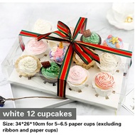 12-Hole PET Cupcake Box