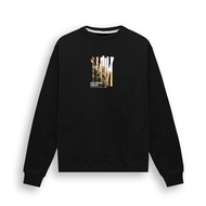 DRM Graphic Crewneck Sweater - Different Black