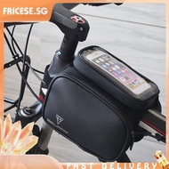 [fricese.sg] Bike Frame Bag Fit Smartphone Below 7 Inch Top Tube Bike Bag Cycling Accessories