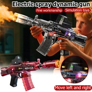 Toy Gun Musical AK47 Spray Electric Rechargeable Gift Recoil Realistic Boys 8 Sound & Light