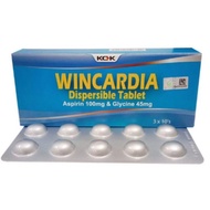 Wincardia aspirin + glycine 10's