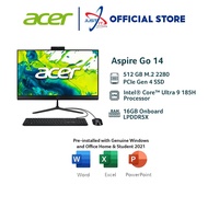 ACER ASPIRE C24B-GCZN-35400W11 23.8" ALL-IN-ONE DESKTOP PC ( R3-5400U 16GD4 512SSD / W11H / OFFICE O