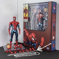 Ct Toy Peter Parker Spider-Man Mafex 075 Action Figure SpiderMan Model Movable Joints Marvel Collect