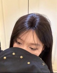 劉海假髮 女生頭頂補髮 全真髮自然隱形 前額蓬松無痕髮際線假髮片