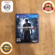 PS4 GAMES / UNCHARTED 4 A THIEF'S END 100% ORIGINAL USED