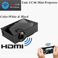 UNIC UC40/UC46 Wireless WIFI  Home Projector Laptop PC Wireless Led Projector