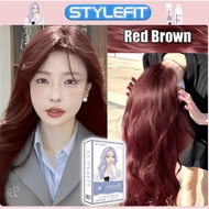 STYLEFIT Red Brown Hair Colorlour Render even hair dye Organic Red Hair Dye