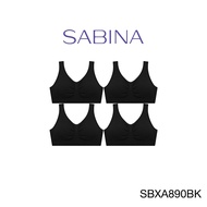(แพ็ค 4 ชิ้น) [Online Exclusive] Sabina Smart Stretch เสื้อชั้นในไร้โครง รหัส SBXA890