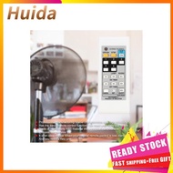 Huida Universal Electric Fan Remote Control Controller for KDK ELMARK Home White