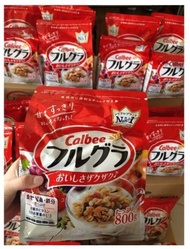 Japan【Original】Calbee Fruit Granola Cereal 750g