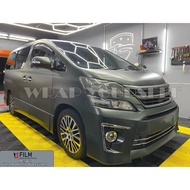 Ultra Matte Flip Black Green wrap air free Yajiu Derek car wrap film UM-7402