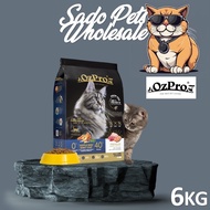 OzPro Super Premium Grain Free Cat Food | 2KG | 6KG / Makanan Kucing OzPro 无谷物猫粮 Sadopets