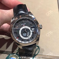Rolex Rolex (Rolex Rolex ) Skywalker is 326139 Black Plate Platinum Belt Men 's Watch, Mechanical Watch, 1733