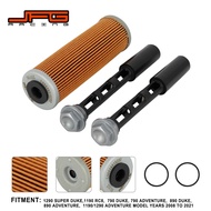ชุดตัวกรองน้ำมันมอเตอร์ไซค์สำหรับ KTM 790 890 1190ผจญภัยดยุค1290ซูเปอร์ดยุค1190 1290ผจญภัยโมเดลปี200