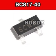 50~100PCS BC817-40 215 SOT23 6C * Triode 45V 500mA IC SMD