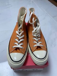 Converse 1970 橙色 三星黑章 size 9.5