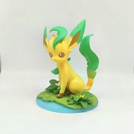 Eevee Family Figurine Fairy Moon Leaf Eevee Figurine Desktop Ornament Pokémon Pocket Monster Merchan