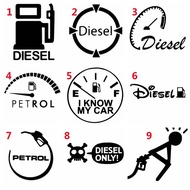 P-A302.Car Sticker Diesel/petrol Diesel/petrol Diesel Gasoline Refueling Sticker Car Sticker Compute