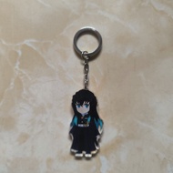 KEYCHAIN FAMILY MART X DEMON SLAYER MUICHIRO, RENGOKU, GYOMEI, SHINOBU, ZENITSU, SANEMI, OBANAI, TAN