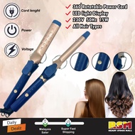 Professional Curling Iron Hair Straightener and Hair Curler/ Iron Pelurus Rambut dan Kerinting Rambu