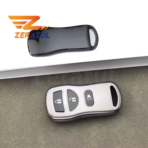 TPU Remote Shell Fob Car Key Case Cover For Nissan Maxima Sentra Armada 350Z Altima Infiniti FX35 EX