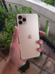 iphone 11 pro max 64gb ex ibox second original terawat - 64gb, gold