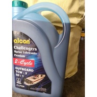 ALCON 2T TCW3 Outboard Marine Lubricant 5L 2 Stroke Engine